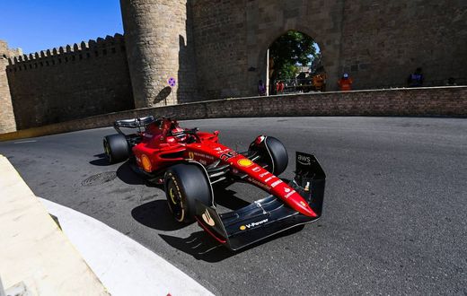 Charles Leclerc (Ferrari) partira en pole position, dimanche, à Bakou pour le GP d'Azerbaïdjan de Formule 1