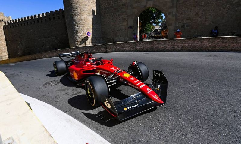 Charles Leclerc (Ferrari) partira en pole position, dimanche, à Bakou pour le GP d'Azerbaïdjan de Formule 1
