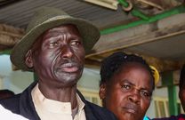 Mzee Joseph Cheptegei le père de l'athlète peu après le décès de sa fille à Eldoret au Kenya