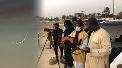 Observation-du-croissant-lunaire--Sénégal