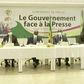 Gouvernement face à la presse