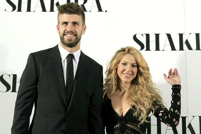 Gérard Piqué et Shakira