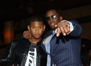 Usher and Sean "P. Diddy" Combs in 2002.KMazur / WireImage