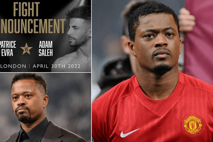 Patrice Evra affrontera Adam Saleh dans un combat de boxe