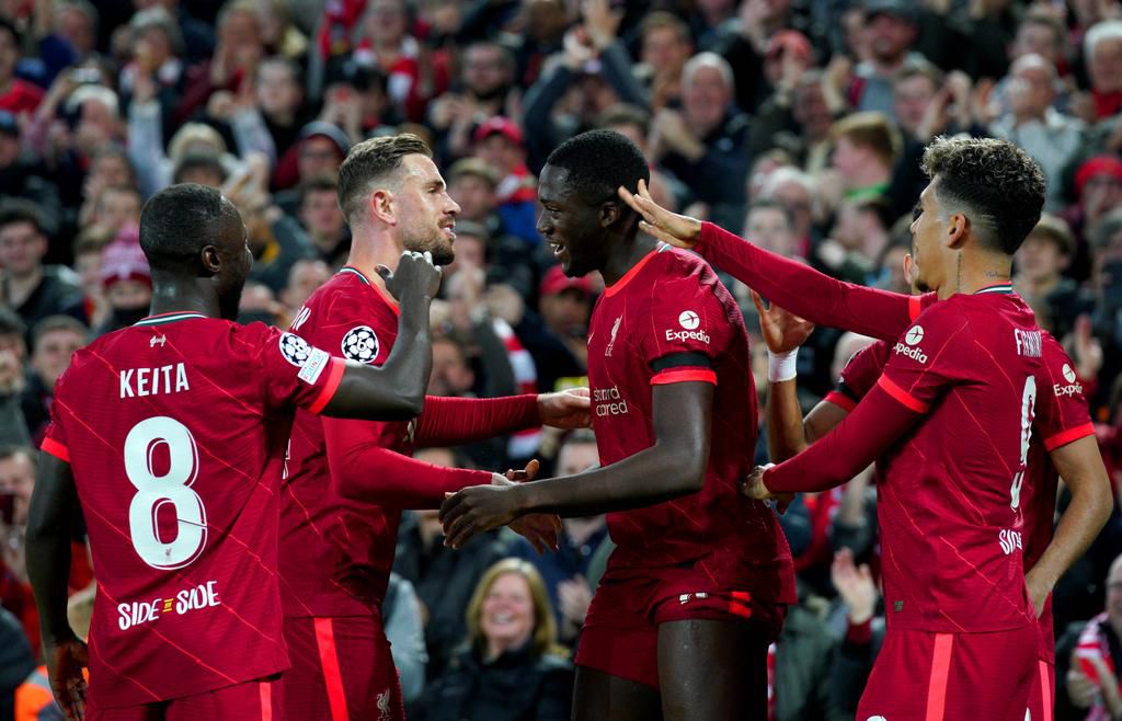 Ibrahim Konaté a marqué 2 buts en 2 apparitions pour les Reds contre Benfica en Ligue des Champions