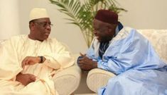 Macky Sall et Mansour Sy Djamil à Paris