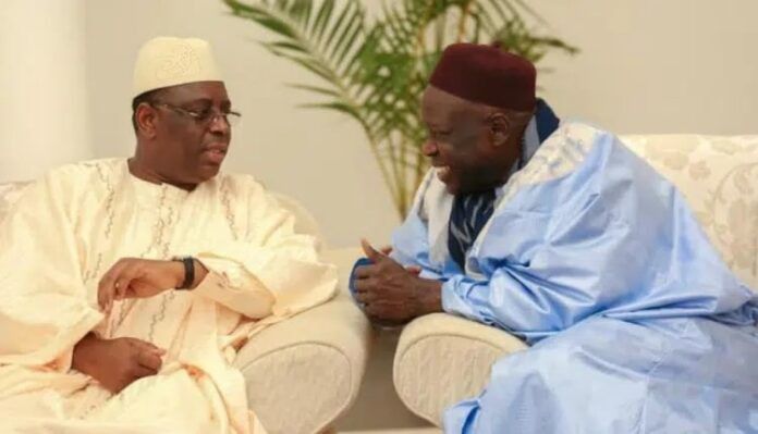 Macky Sall et Mansour Sy Djamil à Paris