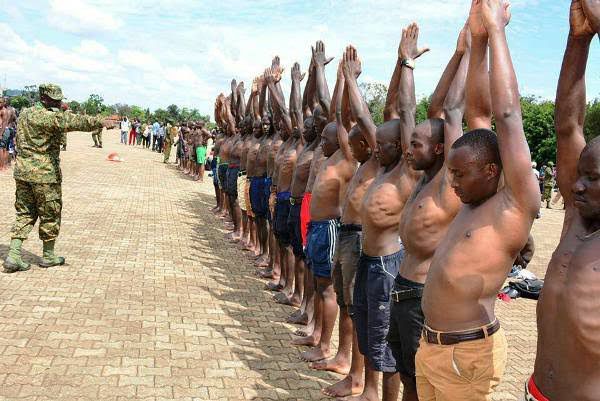 UPDF recruitment
