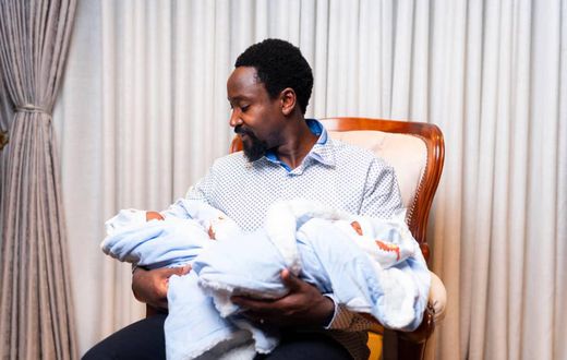 Kyabazinga William Nadiope and the Inhebantu of Busoga, Jovia Mutesi welcomed twins