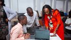 Ugandan employees in office