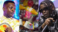 Chameleone, a screenshot from the video and Weasel