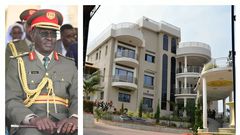 Late Brig Gen Charles Oluka's home in Kajjanzi (Photo courtesy (New Vision)