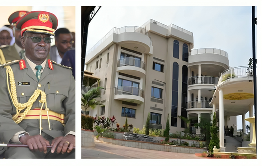 Late Brig Gen Charles Oluka's home in Kajjanzi (Photo courtesy (New Vision)