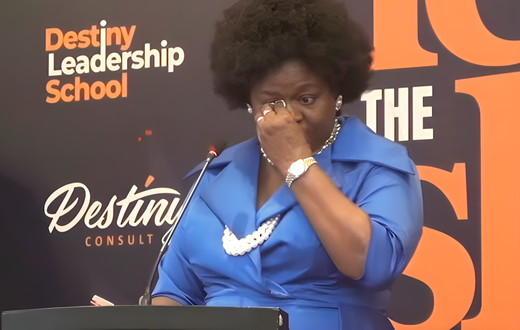 Dorothy Kisaka broke down in tears at her book launch