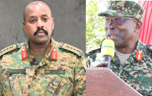 Gen. Kainerugaba and Brig. Gen Bekunda