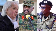 Benny Hinn, Gen. Kainerugaba and IGP Abas Byakagaba