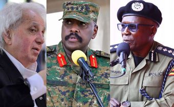 Benny Hinn, Gen. Kainerugaba and IGP Abas Byakagaba