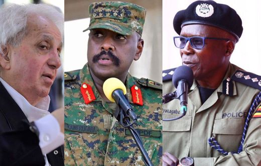 Benny Hinn, Gen. Kainerugaba and IGP Abas Byakagaba