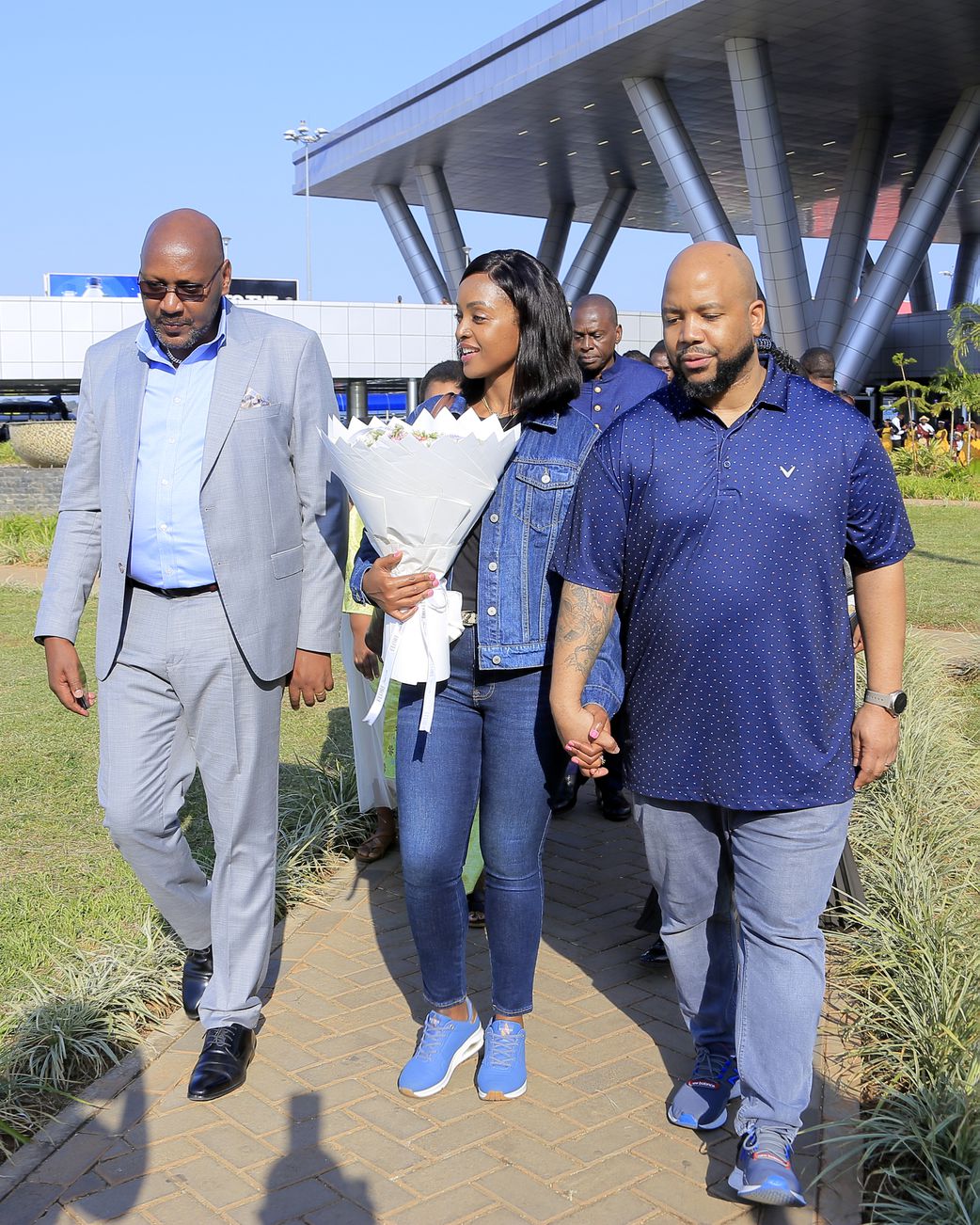 Princess Ruth Nsemere Komuntale arrived from the US