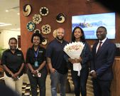 Princess Ruth Nsemere Komuntale arrived from the US