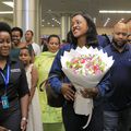 Princess Ruth Nsemere Komuntale arrived from the US