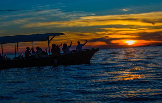 A boat carrying musicians capsized at Ggaba beach last night