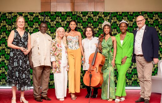 The event, a vibrant fusion of music, fashion, and inspiring speeches, was organised to support environmental and peace-building initiatives, highlighting the transformative power of music as a unifying force for change.