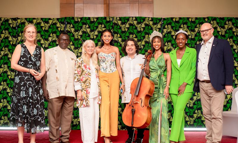 The event, a vibrant fusion of music, fashion, and inspiring speeches, was organised to support environmental and peace-building initiatives, highlighting the transformative power of music as a unifying force for change.