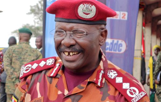 Johnson Byabashaija the Commissioner General of the Uganda Prison