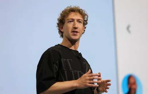 Mark Zuckerberg, the co-founder of Facebook, is known for his simple wardrobe, often seen wearing plain t-shirts and jeans.