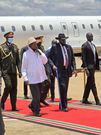 Museveni arrives in South Sudan
