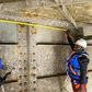 Engineers working underneath Karuma bridge