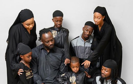 Bebe Cool and his family