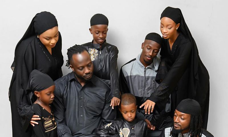 Bebe Cool and his family