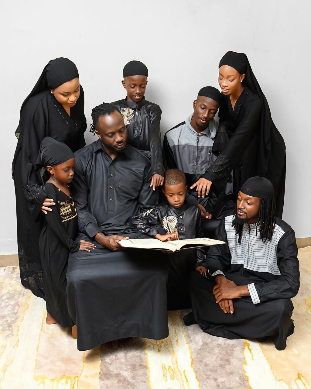 Bebe Cool and his family