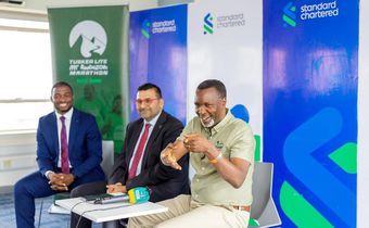Stanchart bank sponsors the prize money for both the 42 km and 21 km races