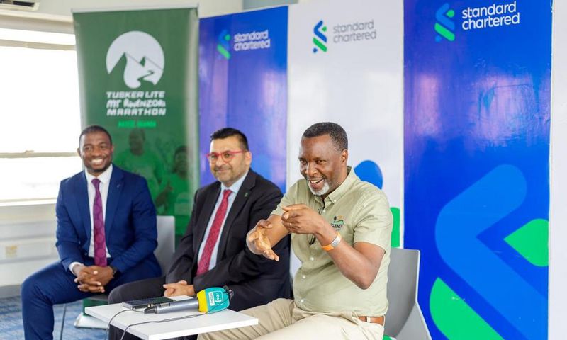 Stanchart bank sponsors the prize money for both the 42 km and 21 km races