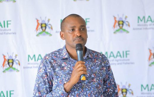 Agriculture Minister Frank Tumwebaze