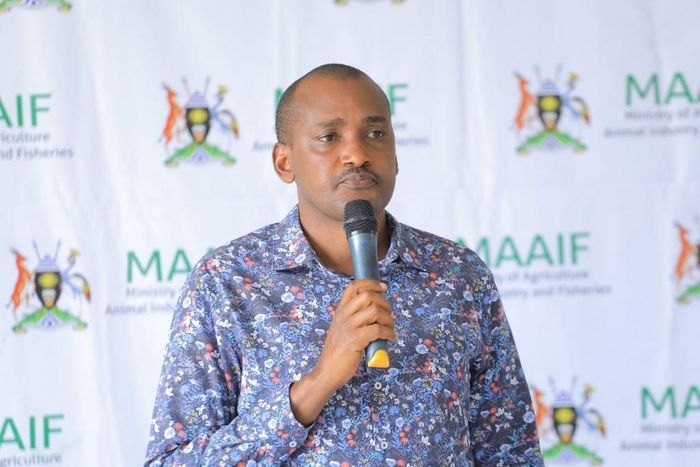 Agriculture Minister Frank Tumwebaze