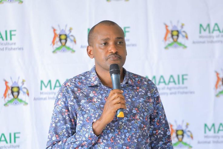 Agriculture Minister Frank Tumwebaze