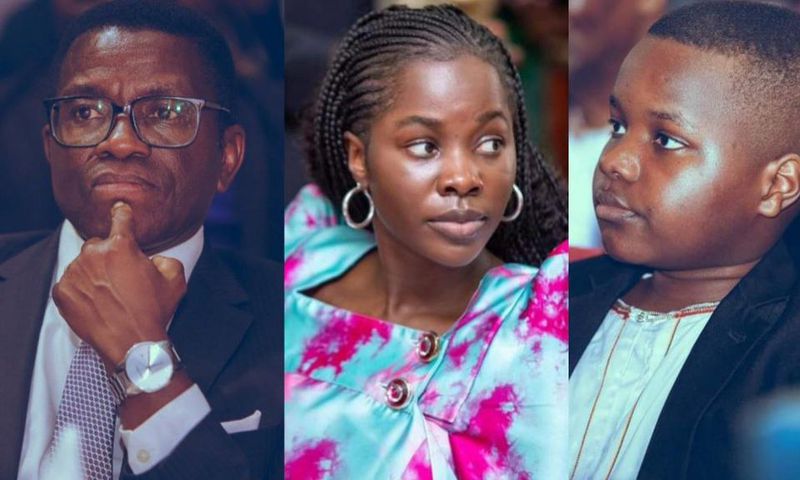 Katikkiro Charles Peter Mayiga, Princess Sarah Katrina Mirembe Ssangalyambogo and Prince Richard Ssemakookiro