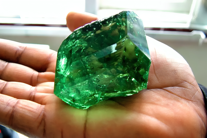 The largest in the world tsavorite