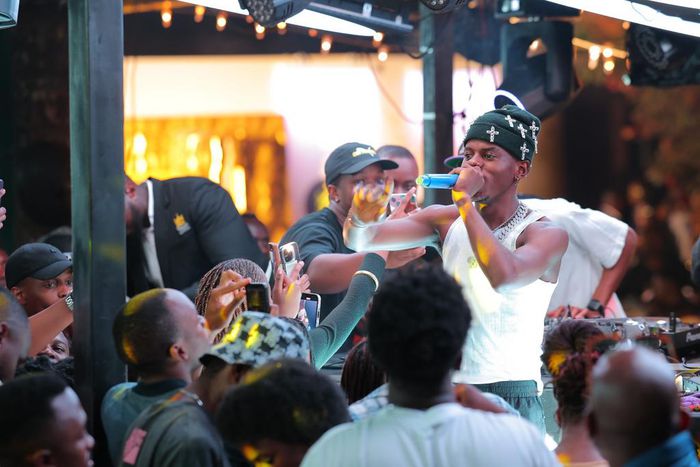 South African singer Musa Keys stole the spotlight last night