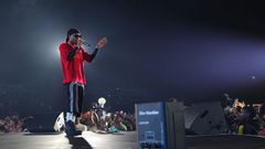 Joeboy performing at Lavida Rave at Lugogo Hockey Grounds on Saturday, July 27