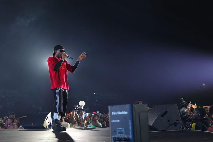 Joeboy performing at Lavida Rave at Lugogo Hockey Grounds on Saturday, July 27