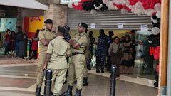 Police shut down China Town on Monday evening