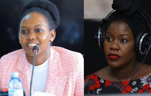 Phiona Nyamutoro and Faridah Nakazibwe have beautiful skins