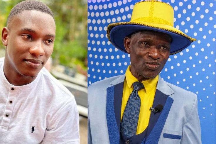 Mirundi Junior and his father, Joseph Tamale Mirundi