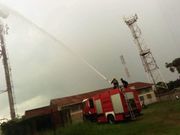 The UBC transmission tower caught fire early this month