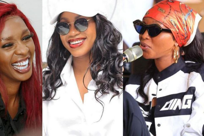 Cindy, Sheebah and Spice Diana